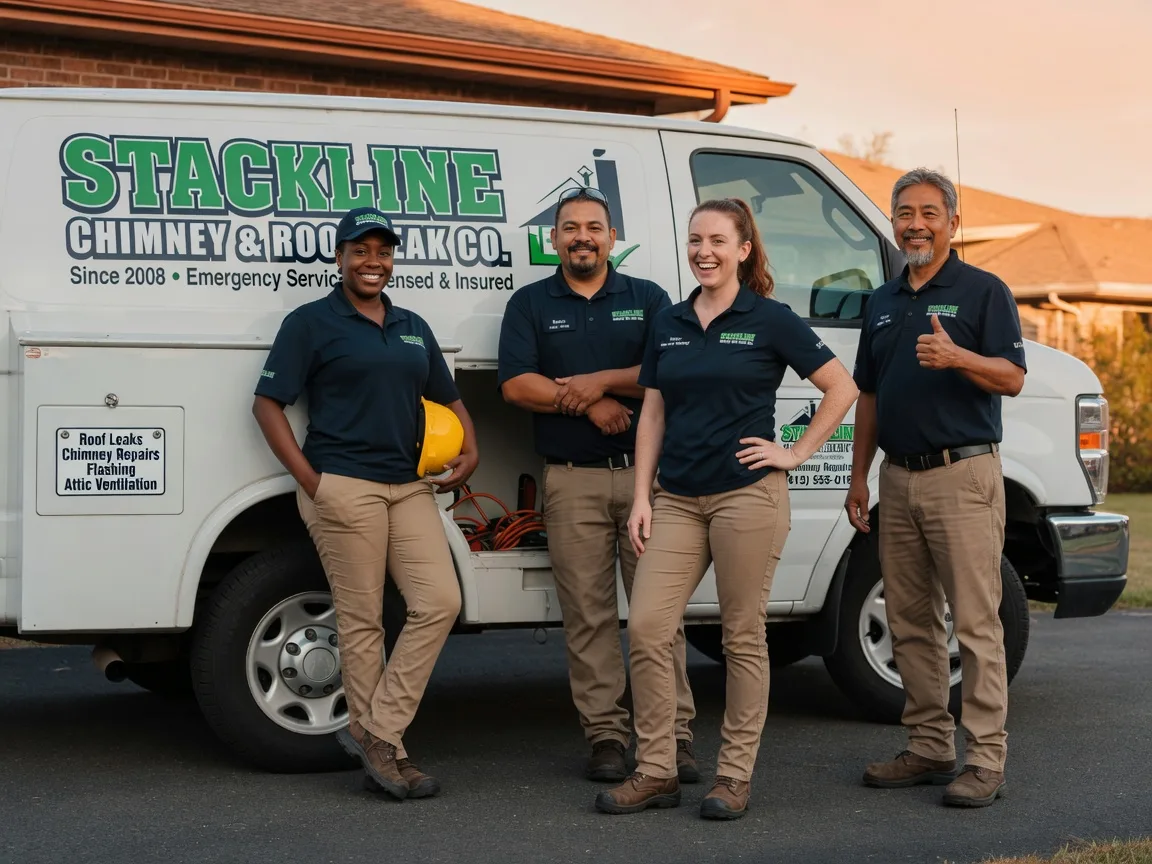Chimney flashing repair company in Magnolia, IL